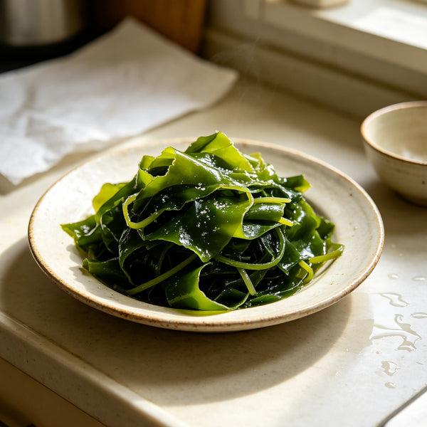 Fresh Crisp Green Seaweed Salad