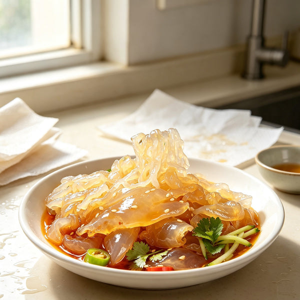 Refreshing Chilled Jellyfish Salad
