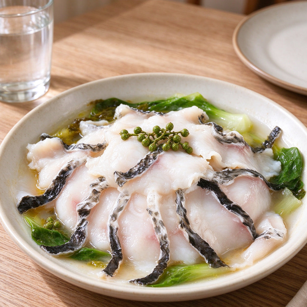 Steamed Snakehead Fish Fillets