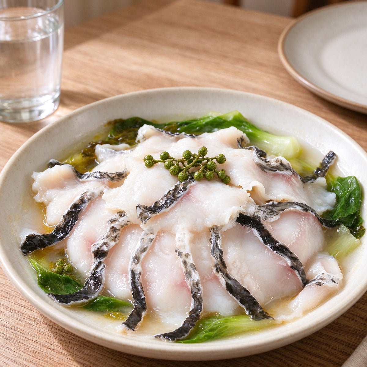 Steamed Snakehead Fish Fillets