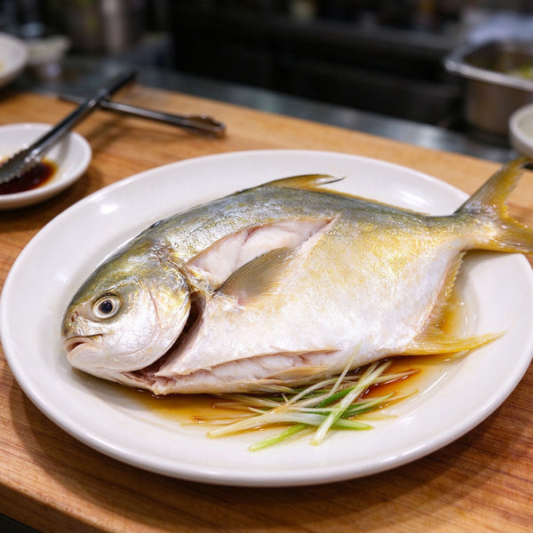Fresh Golden Pomfret Whole Fish